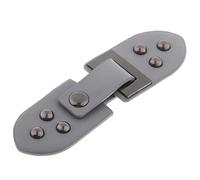 RadianceBiz Karabiner, Knöpfe, Haken Und Ösen für Mäntel/Taschen, Grau