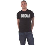 Radiohead T Shirt Daehoidar Band Logo Nue offiziell Herren Schwarz M