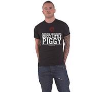 RADIOHEAD T Shirt Piggy Band Logo Nue offiziell Herren Schwarz
