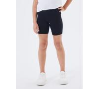 Radlerhose NAME IT "NKFVIVIAN 2P SOLID SHORT LEGGING NOOS", Mädchen, Gr. 110 (116), N-Gr, schwarz, Jersey, Obermaterial: 95% Baumwolle, 5% Elasthan, unifarben, normal kurz, Hosen Radlerhose, Baumwollm