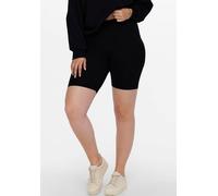 Only Carmakoma Cartime Short Leggings Schwarz S Frau (Herstellerartikelnummer: 15176212-Black-S-42/44)