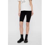 Radlerhose PIECES "PCIMAGINE", Damen, Gr. S (36), N-Gr, schwarz, Jersey, Obermaterial: 76% Polyamid, 24% Elasthan, unifarben, eng, Hosen Radlerhose, mit Shaping-Effekt (31458115-S) schwarz