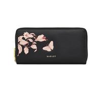 RADLEY London Butterfly Large Zip Around Continental Wallet, Schwarz, ONE SIZE, Geldbörse