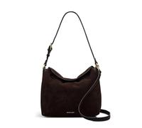 RADLEY London City Road - Suede Damen Leder Medium Flapover Shoulder, dunkle eiche, Medium