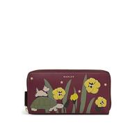 RADLEY London Midnight Wanderer Damen Leder Large Zip Around Geldbörse Porcini, Dark Cherry, Einheitsgröße, Klassisch