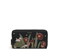 RADLEY London Midnight Wanderer Damen Leder Large Zip Around Geldbörse Porcini, Schwarz , L, Klassisch