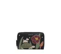 RADLEY London Midnight Wanderer Damen Leder Medium Zip Around Geldbörse Porcini, Schwarz , One Sizw, Geldbörse mit umlaufendem Reißverschluss