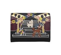 RADLEY London Party Pals Damen Leder Medium Flapover Geldbörse Geldbörse Geldbörse Schwarz