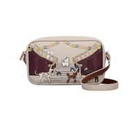 RADLEY London Party Pals Kleine Umhängetasche aus Leder mit Reißverschluss (Porcini)