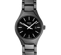 Rado - Frau - R27059152 - Rado - Echte Quarz-Damenuhr mit schwarzem Zifferblatt und s