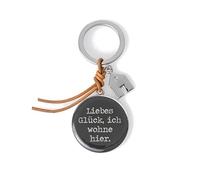 Räder Schlüsselanhänger Cloud Poetry Haus – Liebes Glück 9,5 x 4 cm