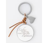 Räder Cloud Poetry Schlüsselanhänger Herz- Liebe macht 9,5x4 cm