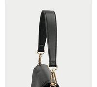 RAEF Echtes Leder Taschengurt Handtaschengriffe für Handtasche Kurzer Taschengurt Geldbeutelgurt Goldene Schnalle Ersatztaschengürtelband