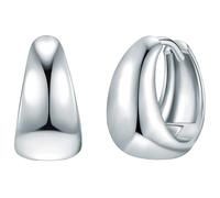 Rafaela Donata - Creolen aus Sterling Silber in Silber 1 ct Damen