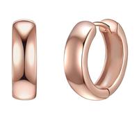 Creolen Sterling Silber rosévergoldet
