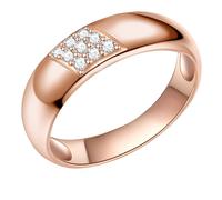 Rafaela Donata - Ring Sterling Silber Zirkonia in Roségold Ringe Damen