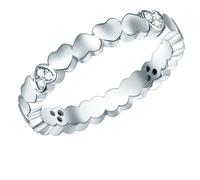 Rafaela Donata - Ring Herz Sterling Silber Zirkonia in Silber Ringe Damen