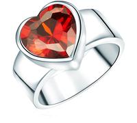 Rafaela Donata - Ring Herz Sterling Silber Zirkonia in Silber Ringe 1 ct Damen