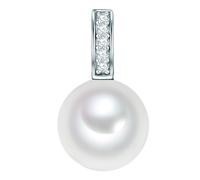 Rafaela Donata Anhänger Sterling Silber Zirkonia Muschelkernperle in 21,5 mm Damen