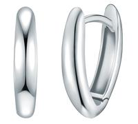 Rafaela Donata - Creolen aus Sterling Silber in Silber 1 ct Damen