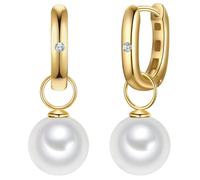 Rafaela Donata Creolen Damen gold, ONE SIZE