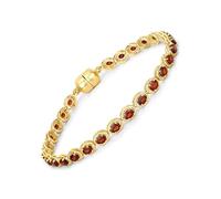 Rafaela Donata Damen Armband 925/- Sterling Silber gelbvergoldet 14 Karat