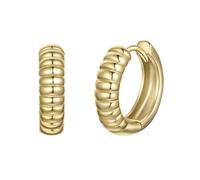 Rafaela Donata Ring Feder aus Sterling Silber in Gelbgold 15,1 mm Damen