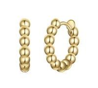 Rafaela Donata Ring Feder aus Sterling Silber in Gelbgold 14,1 mm Damen