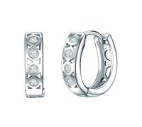 Rafaela Donata Damen Creolen silber, Größe One Size, 3656630 Silber One Size