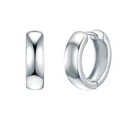 Rafaela Donata Creolen Damen silber, ONE SIZE