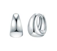 Rafaela Donata - Creolen aus Sterling Silber in Silber 1 ct Damen