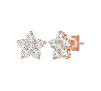 Rafaela Donata, Ohrstecker Blume in roségold, Schmuck für Damen Gr. OneSize