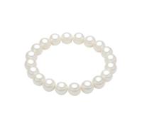 Rafaela Donata - Perlen-Armband Muschelkernperle in Weiß Armbänder & Armreife Damen