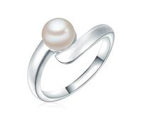 Rafaela Donata Damen Ring 925/- Sterling Silber Süßwasser-Zuchtperle ca. 6,7 mm