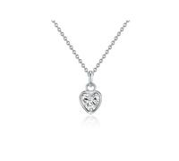Rafaela Donata Halskette Herz Sterling Silber Zirkonia silber Ketten Kette Produkte (1.0 pieces)