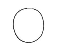 Rafaela Donata Leder-Kette Damen schwarz, 42