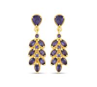 Rafaela Donata Ohrhänger Damen gold, ONE SIZE