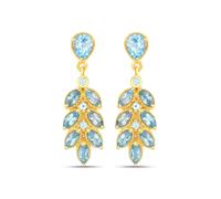 Rafaela Donata Ohrhänger Damen gold, ONE SIZE