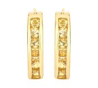 Rafaela Donata Ohrringe Sterling Silber Peridot in Gelbgold Yellow Damen