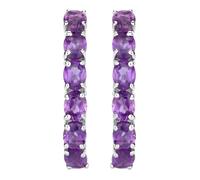 Rafaela Donata Ohrringe Sterling Silber Peridot in Purple Damen