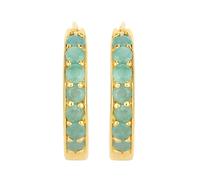 Rafaela Donata Ohrringe Sterling Silber Saphir in Gelbgold Turquoise Damen
