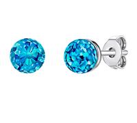 Rafaela Donata Ohrstecker Sterling Silber verziert mit Kristallen von Swarovski® in 5,6 mm Damen
