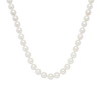 Rafaela Donata Perlen-Kette Sterling Silber Muschelkernperle in 60 cm + 5 Damen