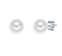 Rafaela Donata Perlen-Ohrstecker Damen weiß, ONE SIZE