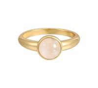 Rafaela Donata - Ring aus Sterling Silber in Gelbgold mit Mondstein Ringe 1 ct Damen