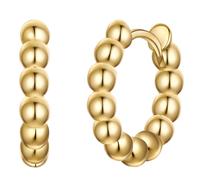 Rafaela Donata Ring Feder aus Sterling Silber in Gelbgold 14,1 mm Damen
