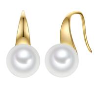 Rafaela Donata Ring Feder aus Sterling Silber in Gelbgold 19,1 mm Damen