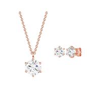 Rafaela Donata Schmuckset Damen roségold, ONE SIZE