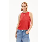 RAFALAA LINO | Top aus Leinen-Mix - rot (XL)