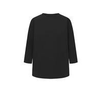 Rundhals-Shirt 3/4-Arm Raffaello Rossi schwarz 38